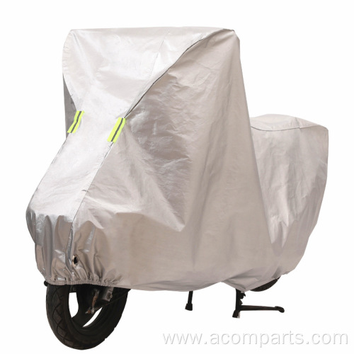 High quality silver waterproof durable motorbike cover